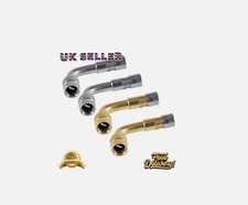 2 Stück 90 Grad Winkel Reifen Ventil Verlängerung Adapter Motorrad Motorrad Auto Bike