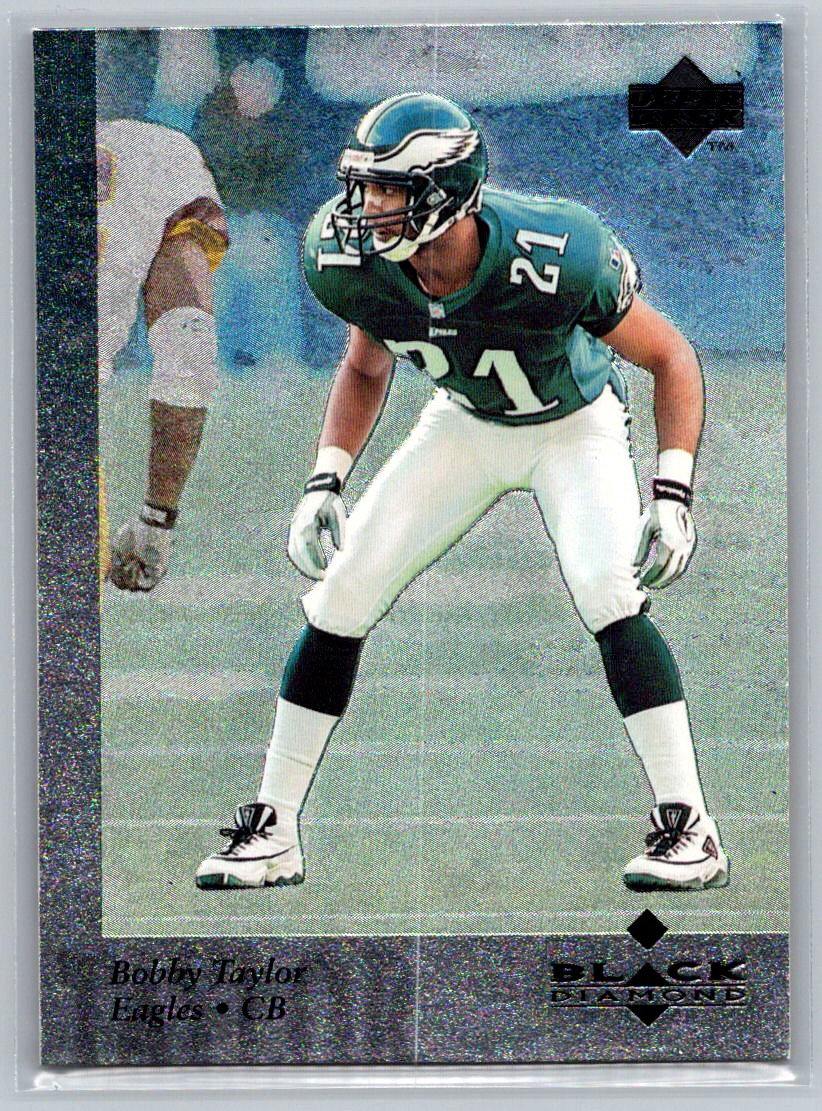 Bobby Taylor 1997 Upper Deck Black Diamond Philadelphia Eagles #9