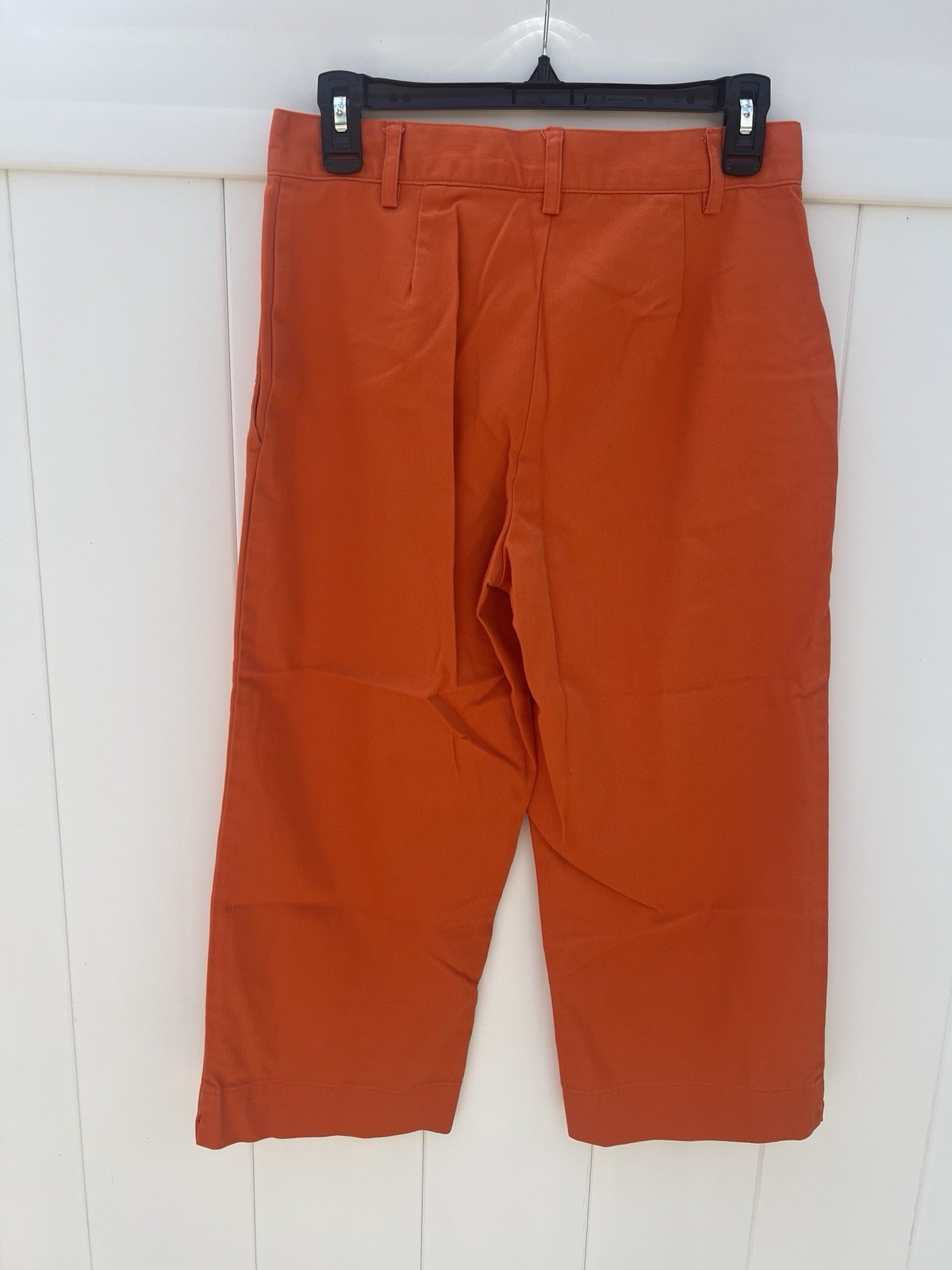 Ralph Lauren Pantaloni Sportivi Donna 6 Crop Arancione Pony Logo Preppy Prep
