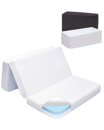 Fold Pack and Play Mattresses, Portable Breathable Cover Pack N Play Mattress...