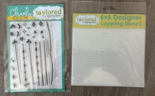 Taylored Expressions Beautiful Baubles Stencil And Stamp Set