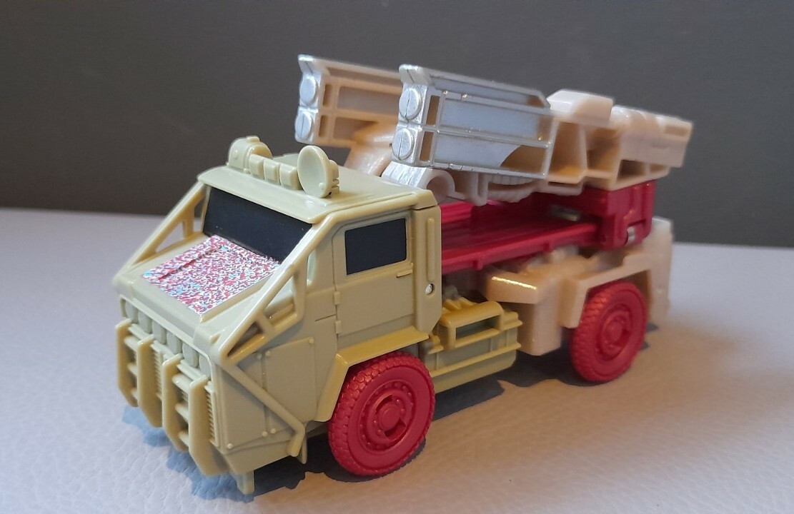 Transformers Turbo speed change Autobot Hound RARE RETRO TOY