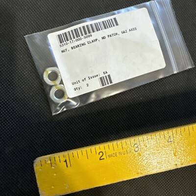 5310-17-000-5099 nut bearing clamp nd patch g&z axis