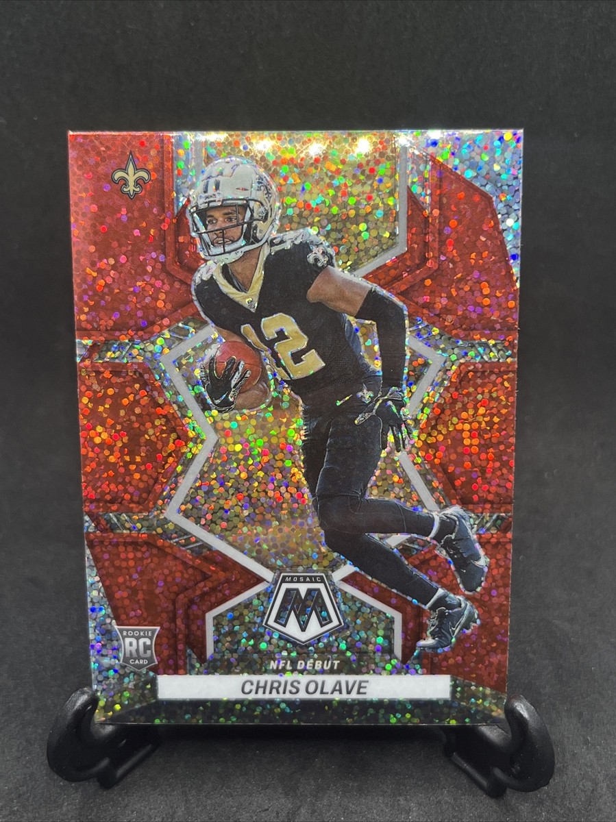 2022 Mosaic NFL Debut Redemption Pack Red Sparkle Prizm Chris