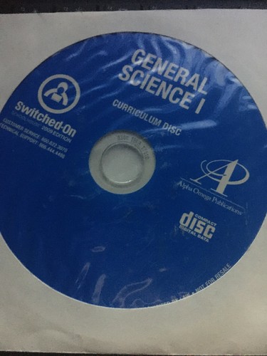 Switched on Schoolhouse 7th grade Science, pick the year, FREE SHIP AOP SOS - Picture 4 of 8