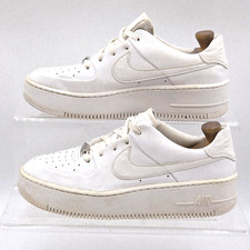 Nike Air Force 1 Sage Low White Chunky Platform Leather AR5339-100 Size UK 6.5