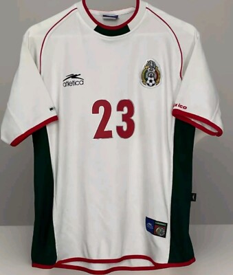Atletica Mexico 2002 World Cup Jorge Campos Jersey Size Rare Large