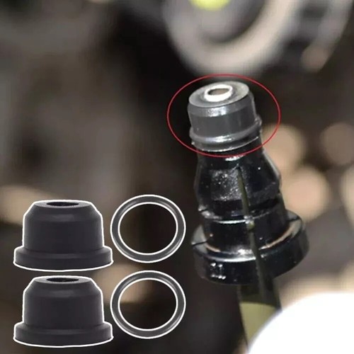 2tlg. Rohrleitung Kupplung Dichtungssatz Dichtung Für VW Audi Skoda 1K0798741 - Bild 9 von 12