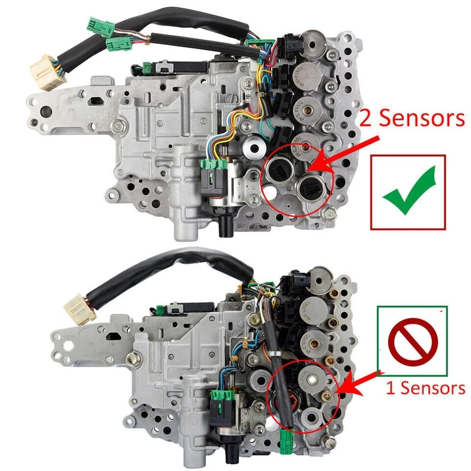 Nissan Altima 2007-2011 2,5 L cuerpo de válvula de transmisión/solenoides/motor paso a paso Foto 3 de 4