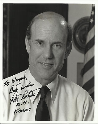Pat Roberts - U.S. Representative Original Autographed 8x10 Signed Photo