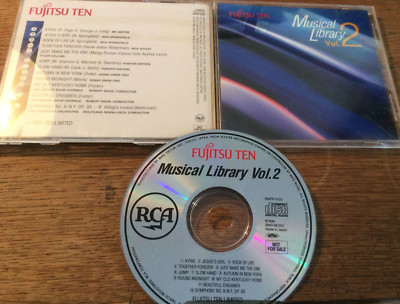 Fujitsu Ten Musical Library [CD] Rick Springfield Astley Kenny Drew Mr.Mister