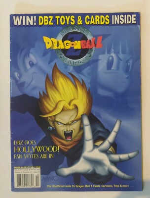 2002 Dragon Ball Z Magazine Beckett Guide to Dragon Ball Z Cards