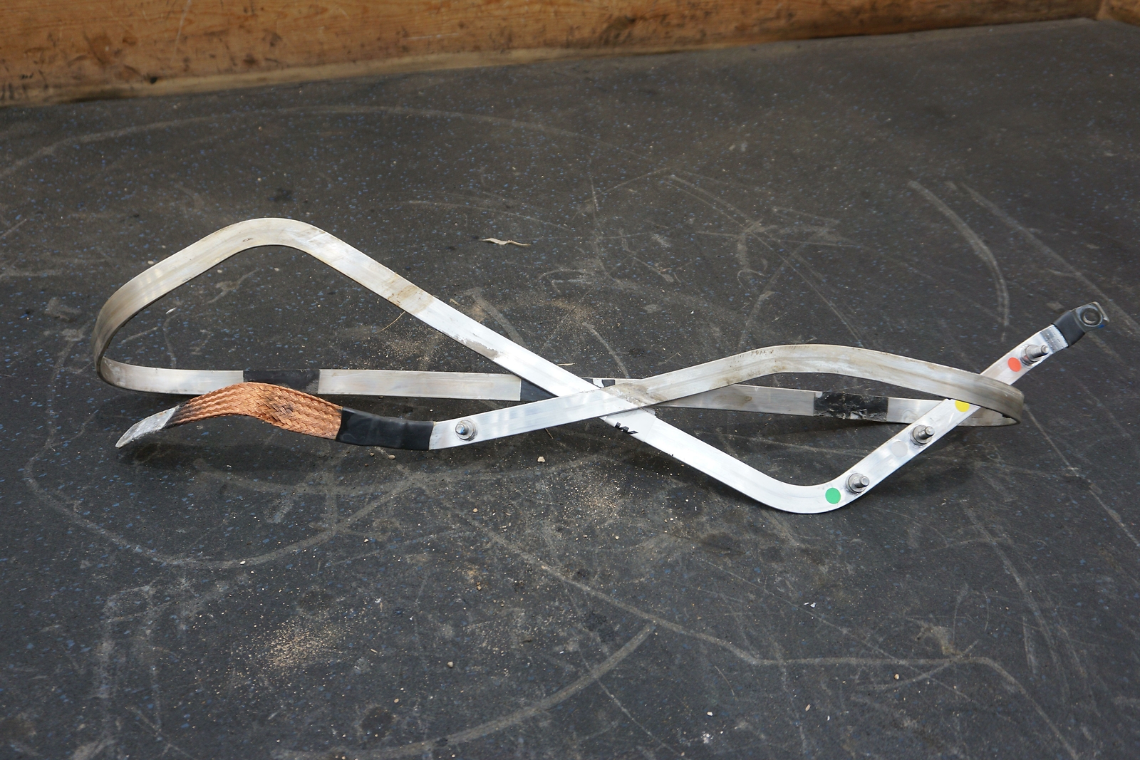 Left Body Ground Loop Wiring Harness Cable 11M2412CP McLaren 650S Spider 2016