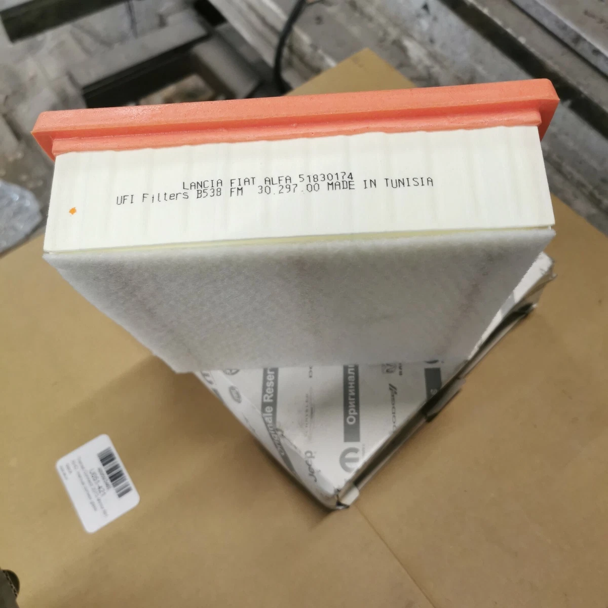 New Genuine Fiat Lancia Alfa Romeo Air Filter OEM 51830174 | eBay
