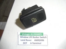 Vintage ALLMAKES Brand Window Lift Rocker Switch- AMR2496