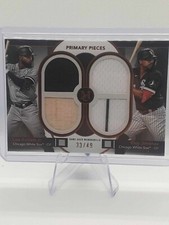 2024 Museum Dual Player Primary Pieces Quad Relic Luis Robert / Eloy Jimenez /49