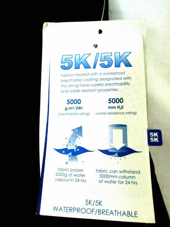 NWT WHITE SIERRA Tek Granite Cliff Men's 2XL Black Ski Snowboard Pants 5K/5K - Image 2 of 4