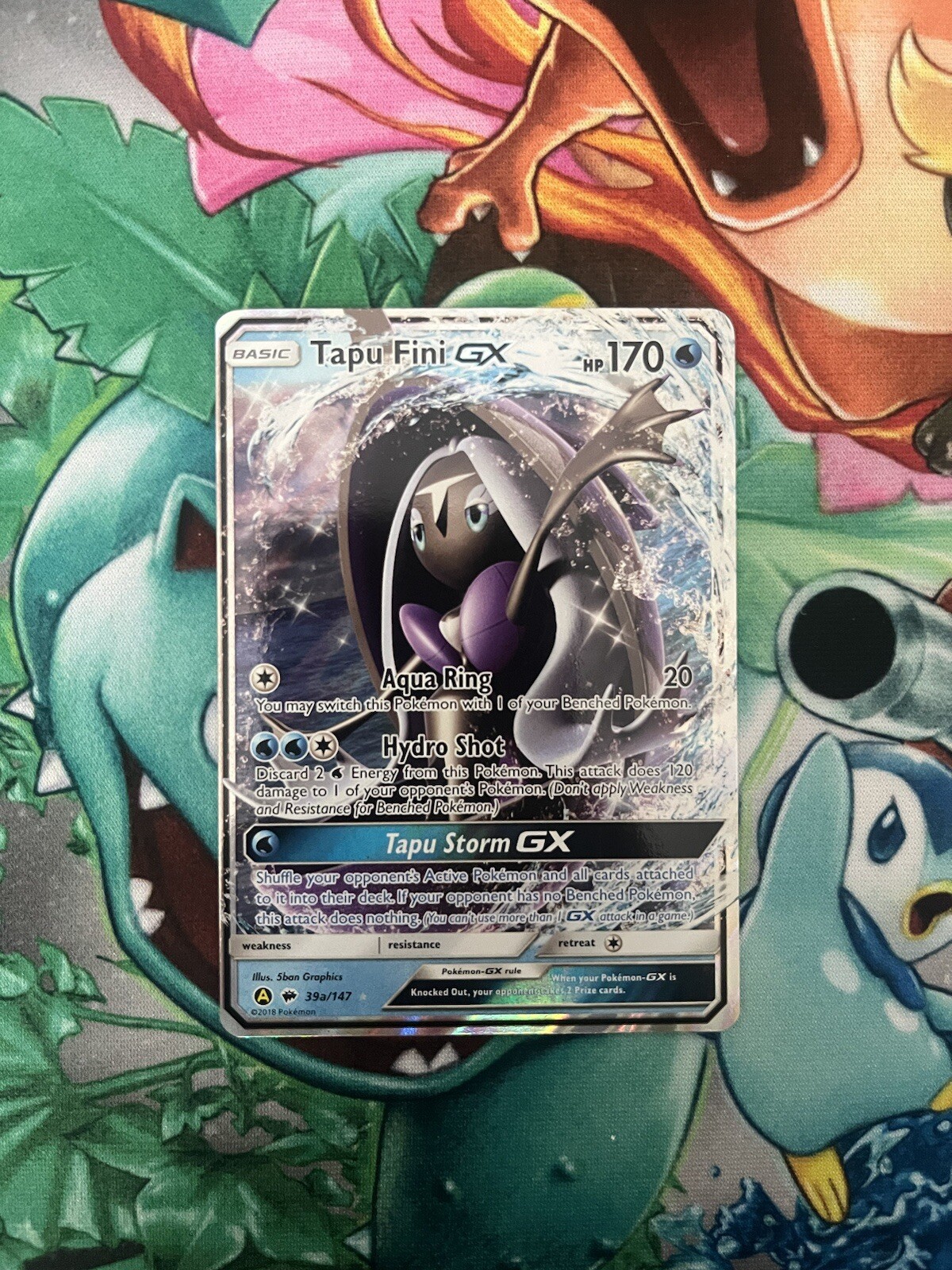 Pokémon Alternate Art Promo Tapu Fini GX 39a/147