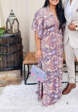 Paisley Print Maxi Dress Size 6