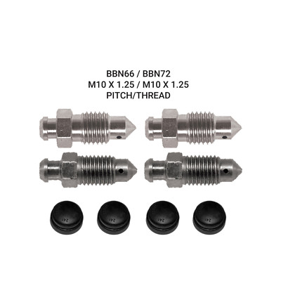 BRAKE CALIPER BLEED NIPPLES SCREWS FITS: HONDA CIVIC 2.0 TYPE S EV1
