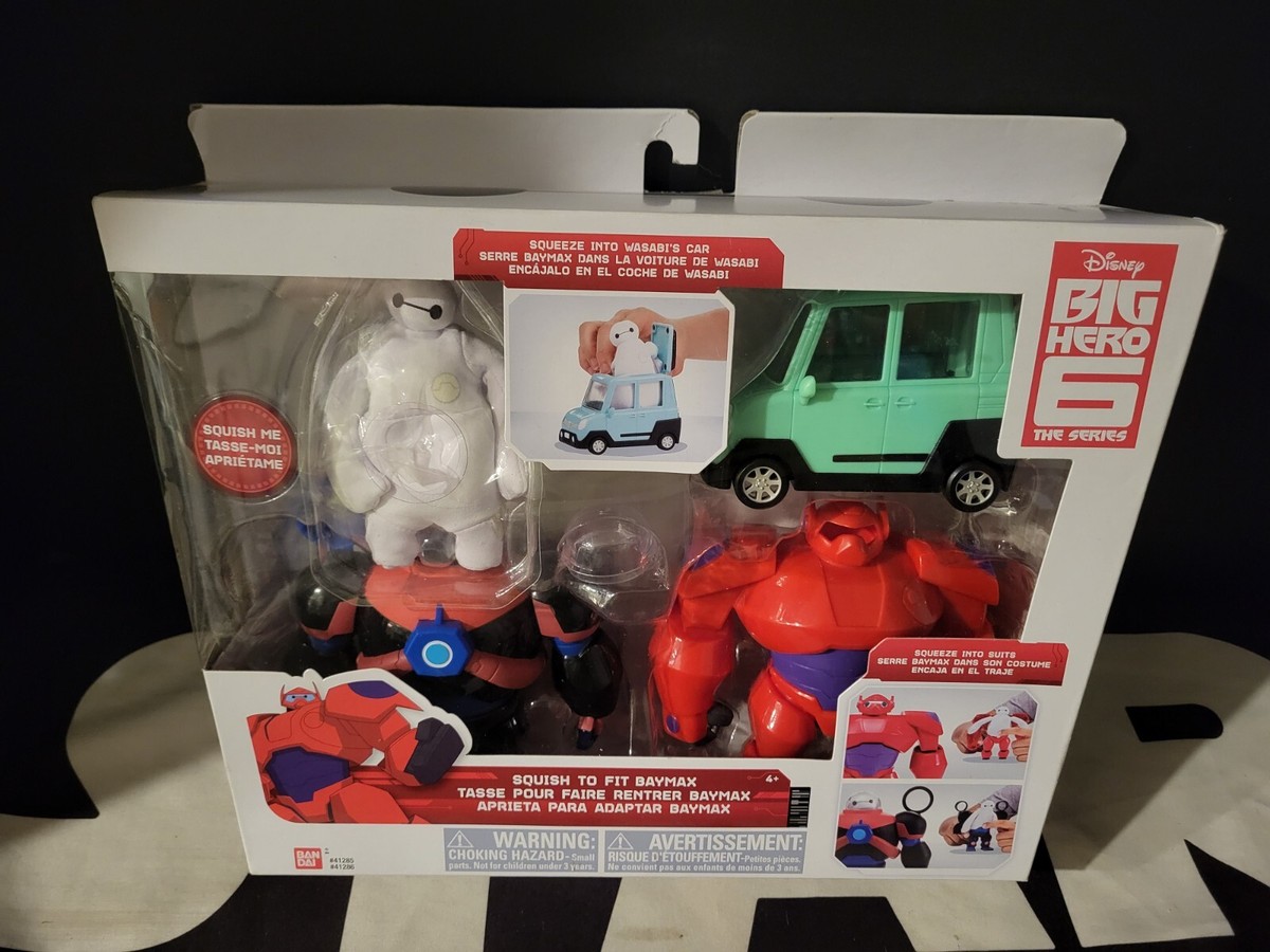 Squish to Fit Baymax Playset BIG HERO 6 THE SERIES Bandai