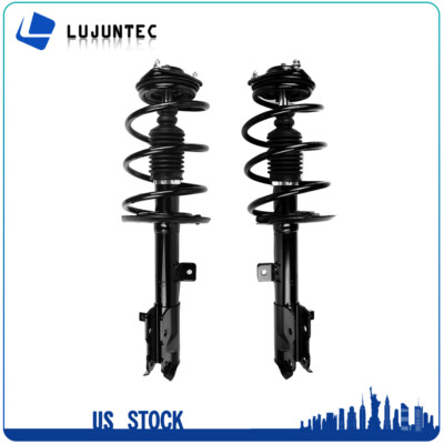 Set (2) Front Complete Struts With Coil Spring For 2007-2012 Dodge Caliber 2.0L