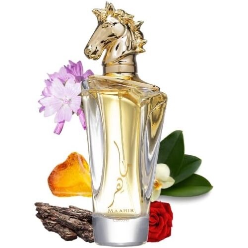 Orginal Lattafa Maahir Legacy EDP Perfume unisex Spray Fruit Citrus Scent,Gold - Picture 3 of 4