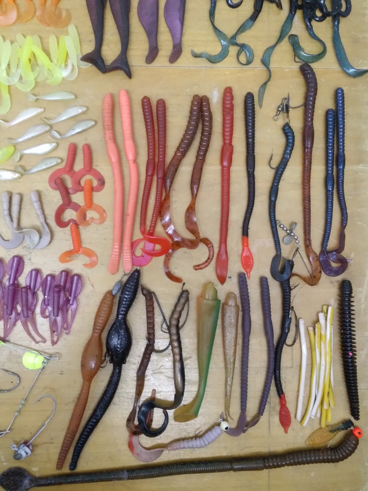 Huge Fishing Tackle Lot Lures, Weights, Hooks And More eBay