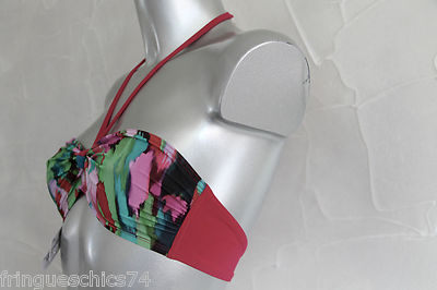Haut De Maillot De Bain ERES Sketch - Taille 40 (US 8), Fuschia, Neuf Avec étiquette