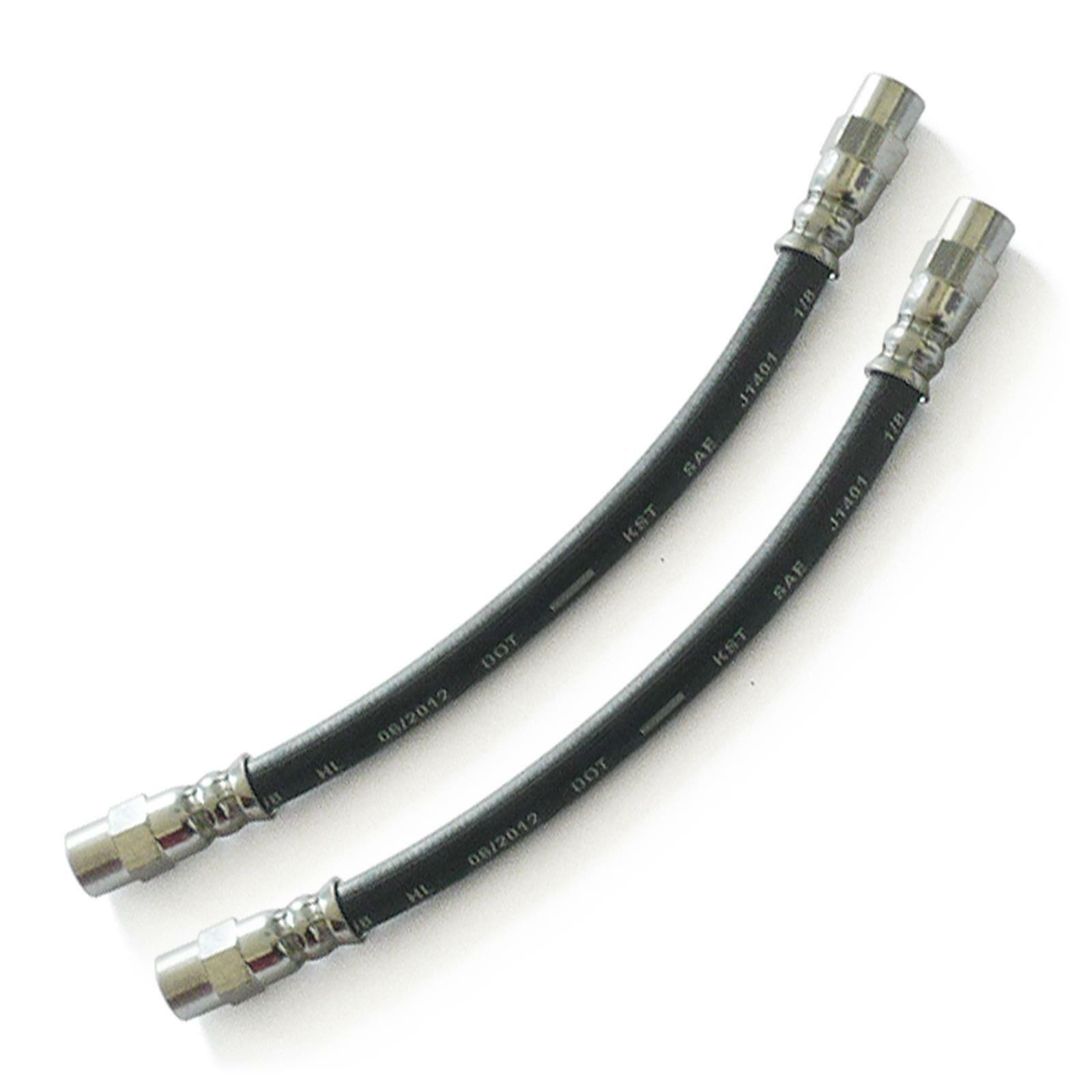 2x Brake hose rear for BMW E21 E30 E36 E12 E28 E34 E23 E24 Volvo