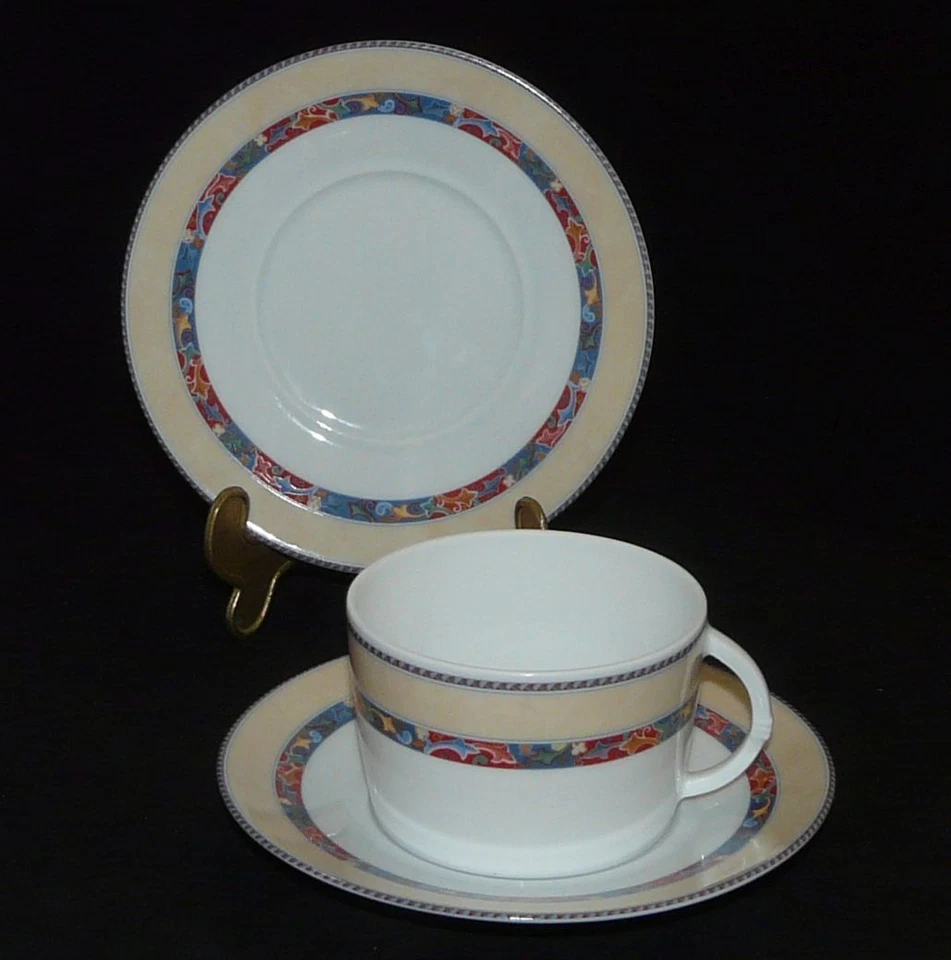 Letang Remy Limoges France Samarcande 1 Tasse 2 Untertassen sehr guter Zustand