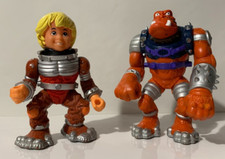 BUCKY O'HARE FIGURE LOT WILLY DU WITT, BRUISER THE BERZERKER 1990 HASBRO