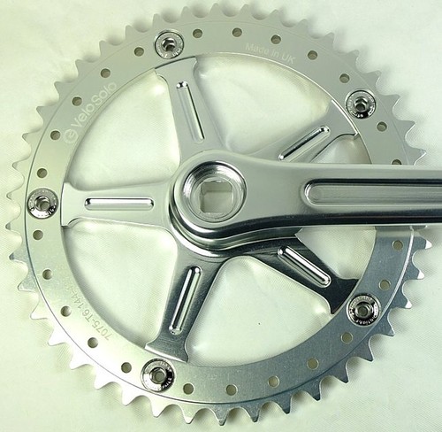 VeloSolo Singlespeed Road TRACK Fixed CHAINRING 43t 44t 46t 47t 48t 130 135 144 - Picture 2 of 12