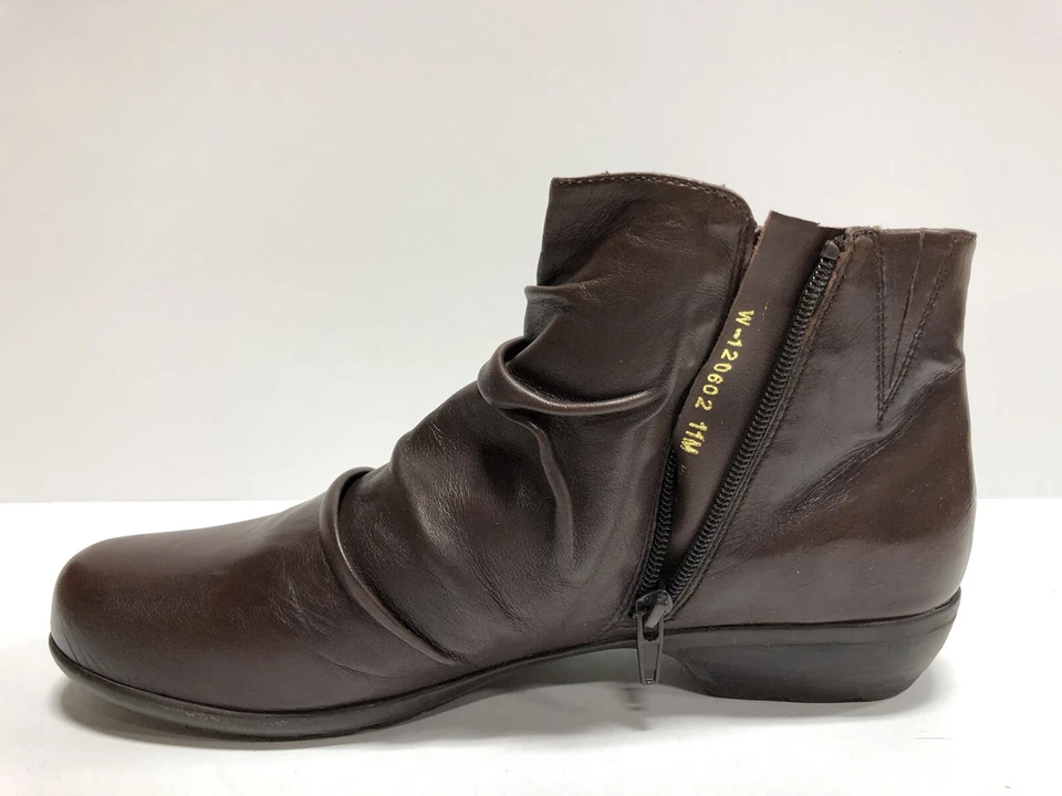 Botín Walking Cradles Esme Mujer Cremallera Marrón 11 M Foto 3 de 4