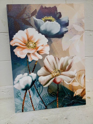 Beautiful wall portrait flowers 27 x 20