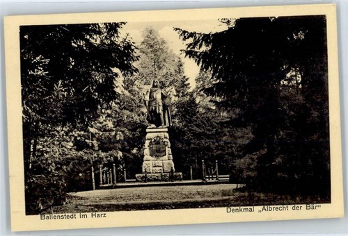 50893711 - 4303 Ballenstedt Denkmal Albrecht der Baer