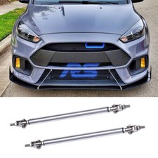 For Ford Focus RS ST MK3 MK4 Front Bumper Lip Splitter Strut Rods Support Ties
