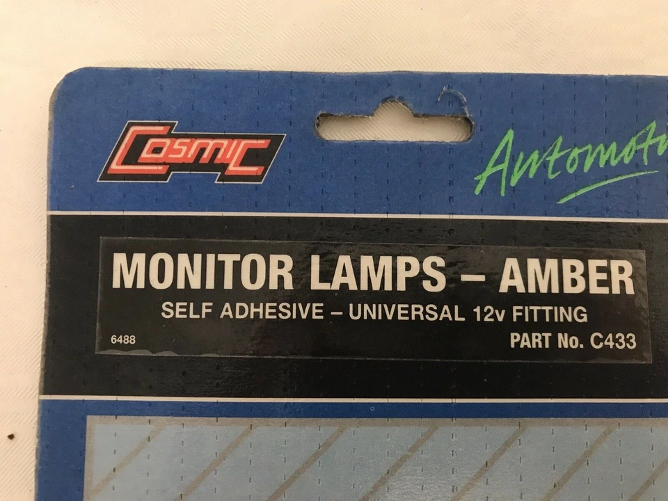 Cosmic Monitor Lamp - Amber C433 - Image 2 of 4