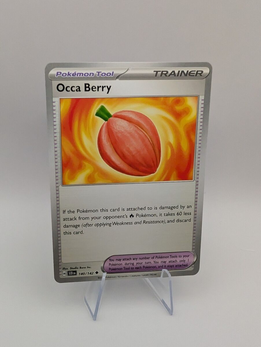Occa Berry - Stellar Crown - Pokemon Card 140/142 TCG | eBay Occa Berry - Stellar Crown - Pokemon Card 140/142 TCG | eBay