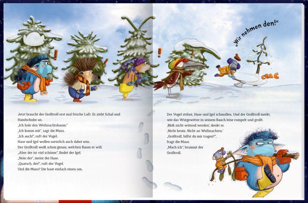 Thumbnail - Der Grolltroll - Schöne Bescherung (bd. 4) | Barbara Van Den Speulhof