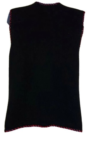 Lisa International Women's Multicolor Vest Size Small Vintage - Picture 8 of 12