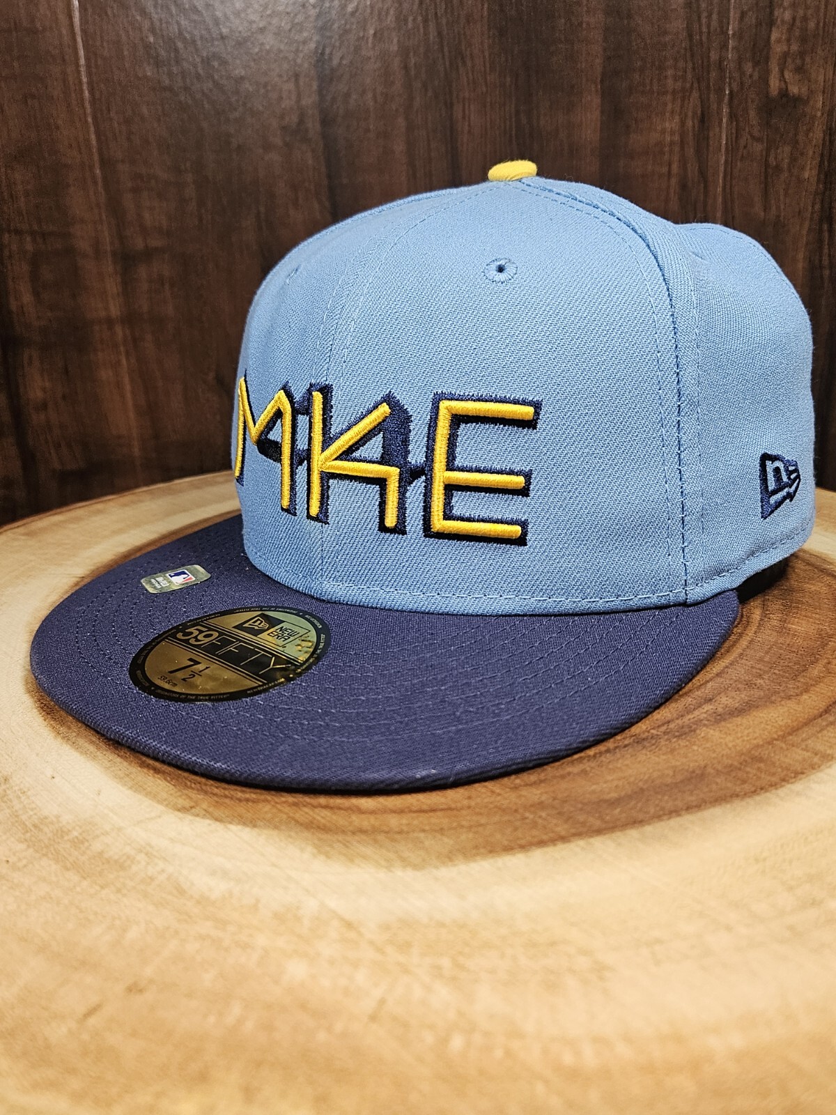 Milwaukee Brewers City Connect New Era 59Fifty Fitted Cap Size 7 1/2 MLB