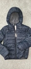 Kid's Cat  Jack black hooded winter coat size S 