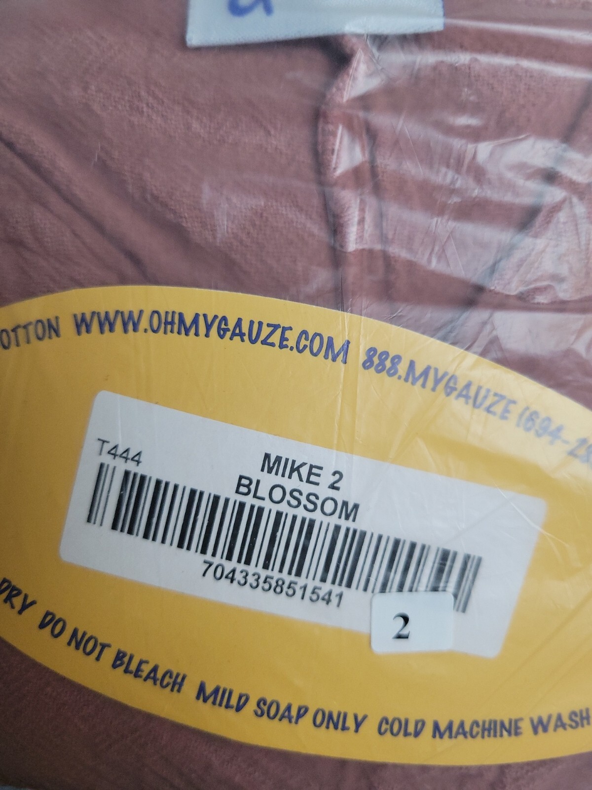 Oh My Gauze Mike Blouse Size 2 Blossom Red Color 100 Cotton eBay