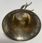 VINTAGE BRASS DEER ELK STAG HEAD STIRRUP CUP GOBLET, 5 1/2”H, head 4" rim 3 1/4" — photo 5
