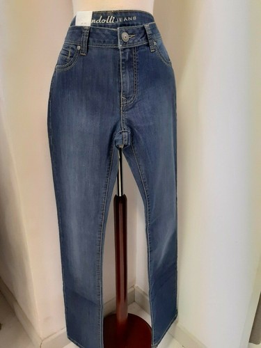 vaquero mujer azul BANDOLLI NUEVO woman ropa jeans elastico mod. | eBay