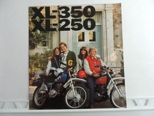 Vintage 1976 Honda XL-350 XL-250 Dealer Brochure L3813