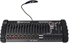 ROCKFORCE 384 Channel Fog DMX Lighting MIDI Control