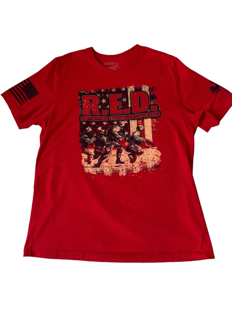 Remember Everyone Deployed Red Friday Shirts Grunt Style Grunt
