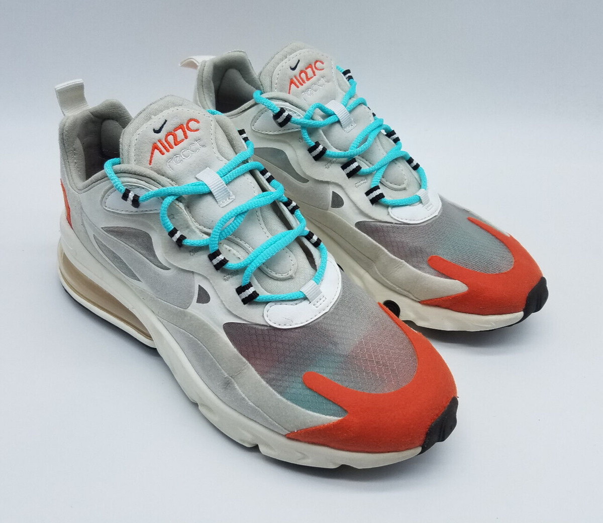 nike air max 270 react women's orange